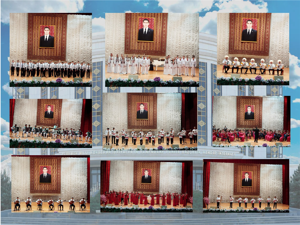 Ýörite sazçylyk mekdep-internatynyň hasabat konserti geçirildi