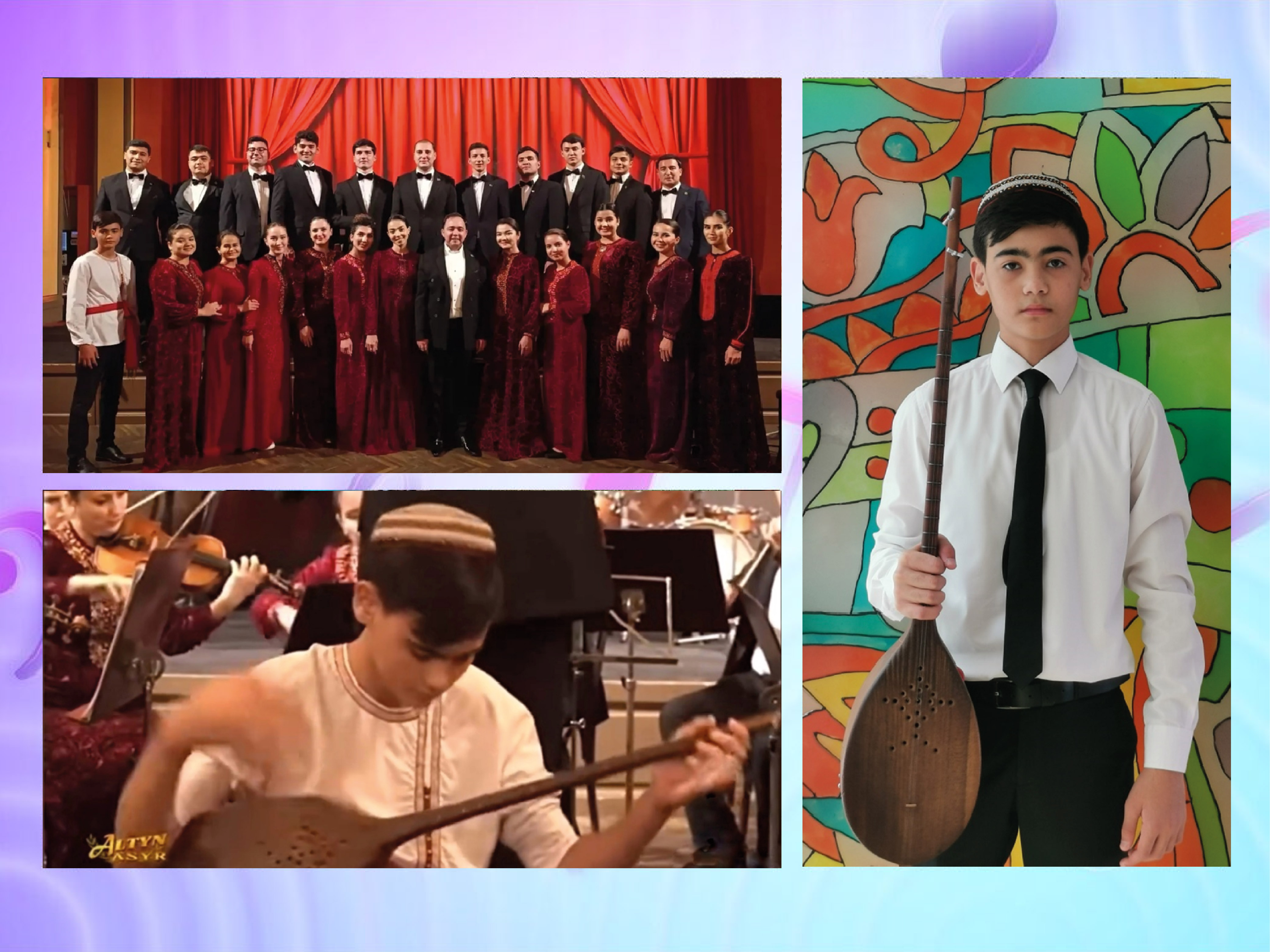 Wenada geçirilen Bütindünýä orkestr festiwalynda türkmen sazandalary «Altyn baýraga» mynasyp boldular